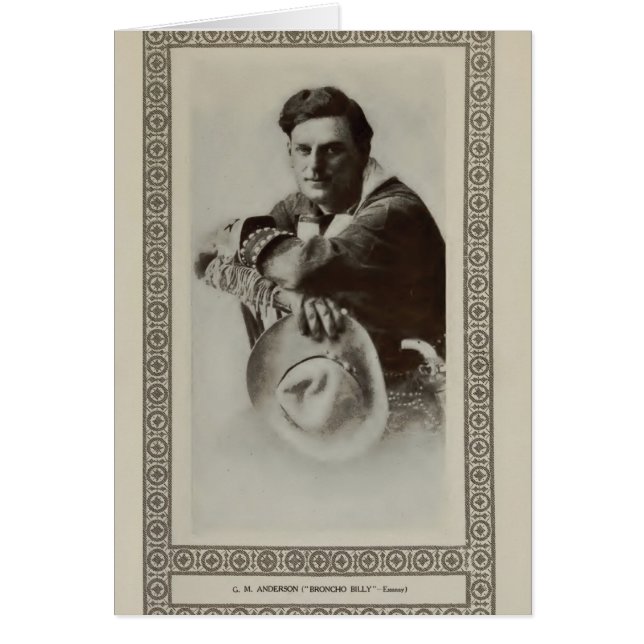 Broncho Billy Anderson, 1913, cartão de retrato vi (Frente)