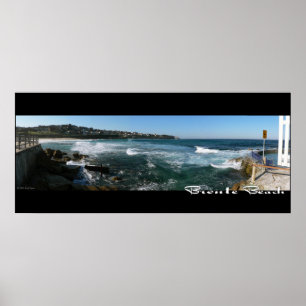 Bronte Beach, Sydney Panorama Poster - Personaliza