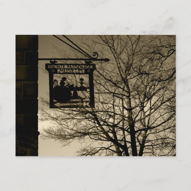 Bronte Parsonage Haworth - Cartão de posto (Frente)