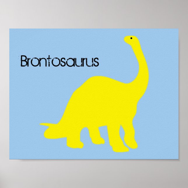 Brontosaurus Poster (Frente)