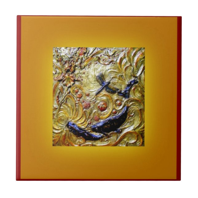 Bronze de Nouveau da arte da libélula por Sharles (Frente)