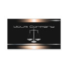 Bronze e Cartão de visita do Procurador Negro