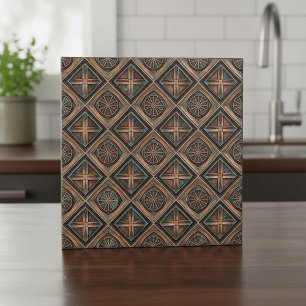 Bronze e Metal Teal Angustiado #16 ID1227