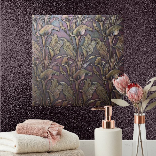 Bronzed Calla Lily Art Nouveau ID1226 (Criador carregado)