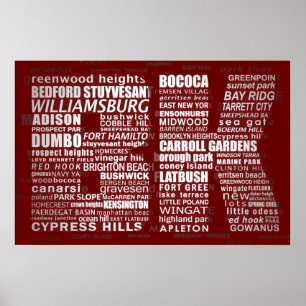 Brooklyn BK NYC Poster