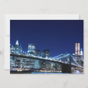 Brooklyn Bridge e Manhattan Skyline