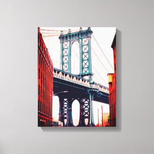 Brooklyn Bridge New York Stretch Canvas Print