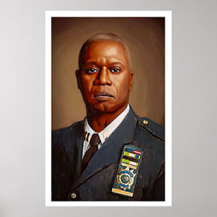 Brooklyn Nine Raymond Holt Impressão