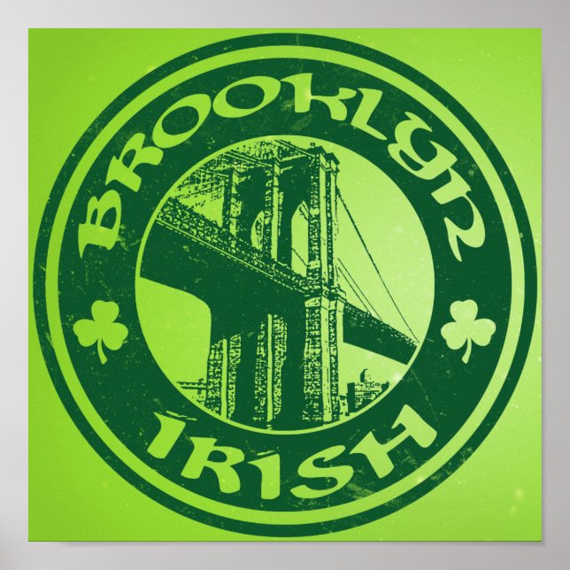 Brooklyn Poster irlandês (Frente)