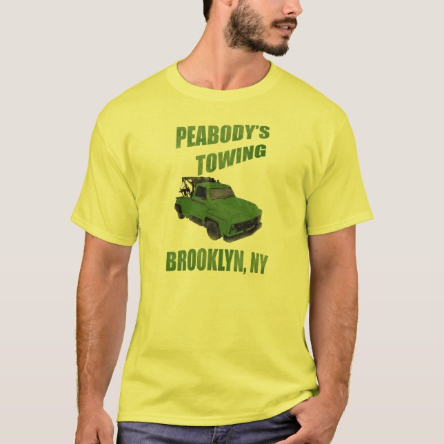 Brooklyn que reboca a camisa de T (Frente)