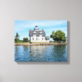 Brother Islands Lighthouse, Nova York Canvas Print