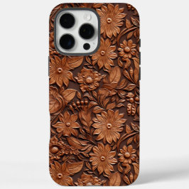 Brown Boho Floral