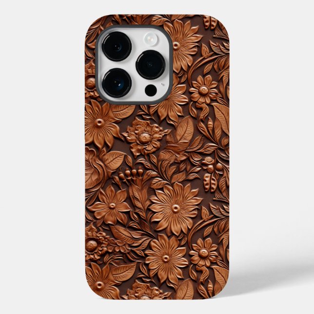 Brown Boho Floral (Verso)