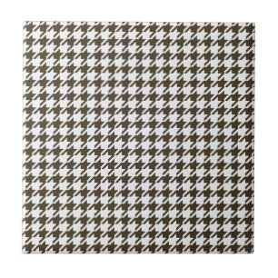 Brown Combination Houndstooth por Shirley Taylor