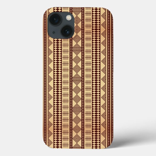 Brown ethnic texture (Verso)