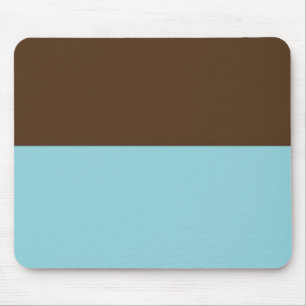 Brown & Mousepad azul