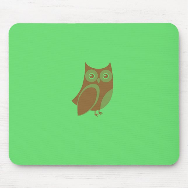 Brown Owl Mousepad (Frente)