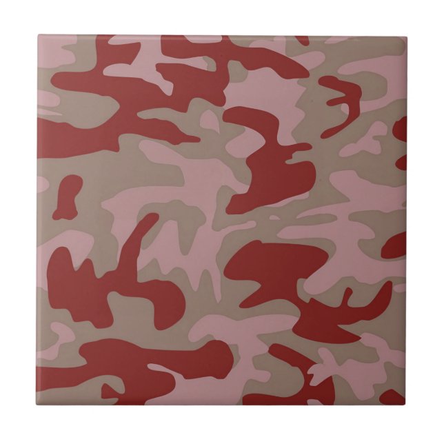 Brown Rust Camo Camouflage (Frente)