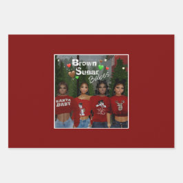 Brown Sugar Babes Gift Wrap 15