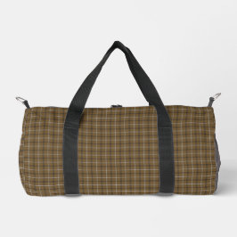 Brown White Plaid Classic Pattern Rustic