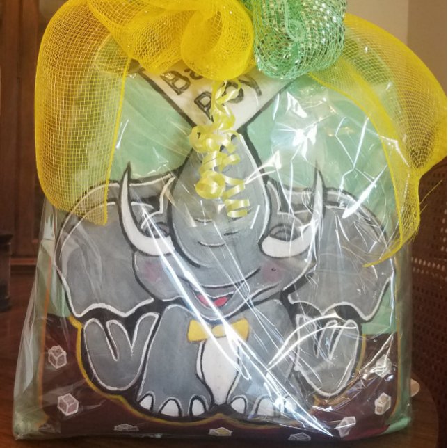 Bruce, O Elefante Speller Tote (Criador carregado)