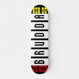 BRUDDAH 7, 3/4", skateboard Deck