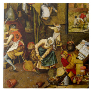 Brueghel, o mais novo - O alquimista, arte