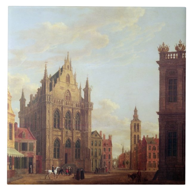 Bruges, 1824 (óleo no painel) (Frente)