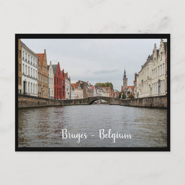Bruges, Bélgica. Brujas, Bélgica cartão postal (Frente)