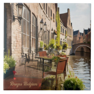 Bruges Belgium Sketch Medieval