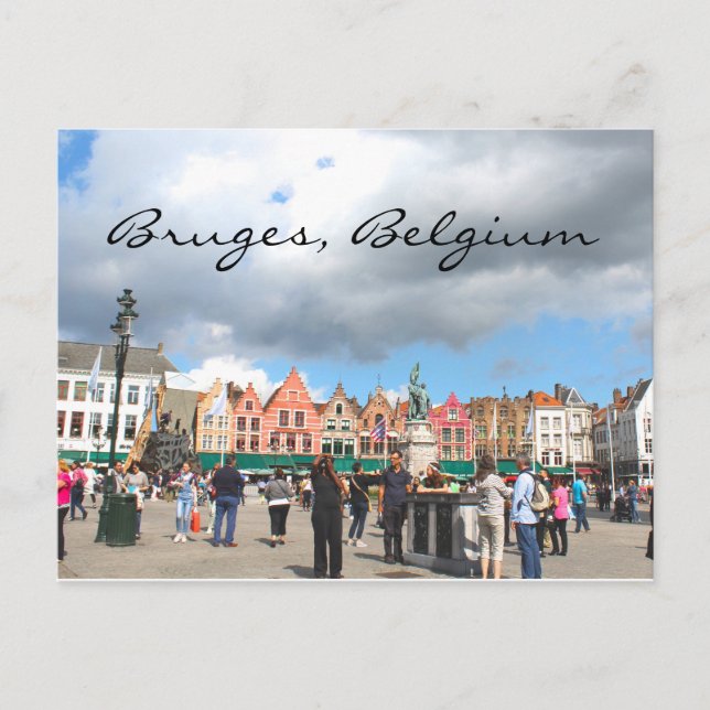 Bruges, cartão postal belga (Frente)