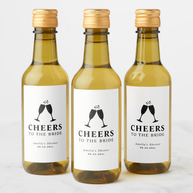 Brunch de casamento & Brinde para a Noiva Chá de N (Garrafas)