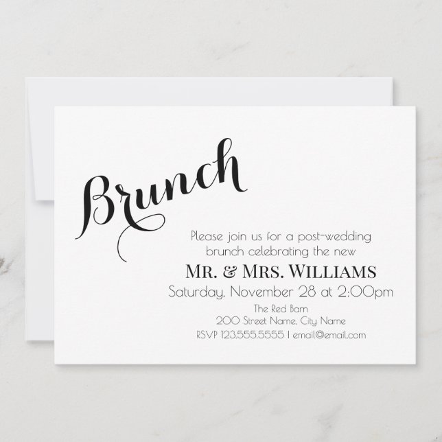 brunch de posto (Frente)