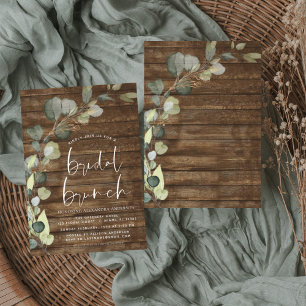Brunch Rustic Wood Invent