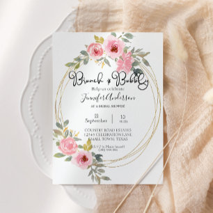 Brunei Floral Cor-de-Água Pinta Rosa