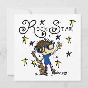 Brunette Rock Star