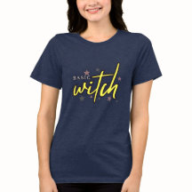 "Bruxa Básica" - Design gráfico divertida e assust