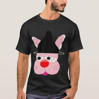 Bruxa Coelhinho Fofo de Halloween - Camiseta Gráfi
