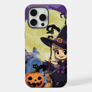 Bruxa de Halloween de Anime Fofa