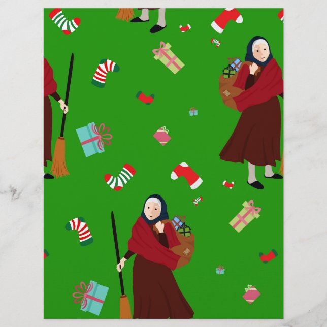 bruxa de natal Befana (Frente)