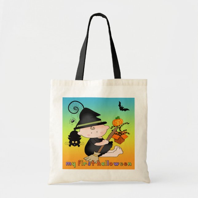 Bruxa do bebê minhas ?as bolsas do Dia das Bruxas (Frente)