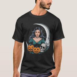 Bruxa do Halloween - Camisa T Realista