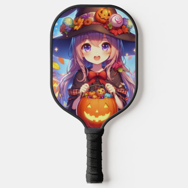 Bruxa do Halloween do Anime Bonito (Front)
