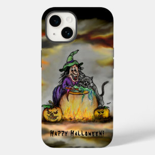 Bruxa e Gato Negro, Feliz Halloween!