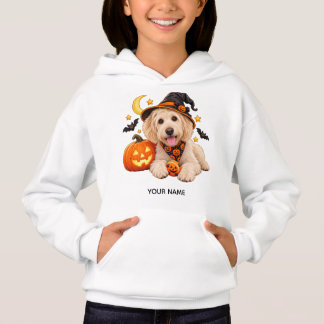 Bruxa Labradoodle Fofa Halloween Crianças