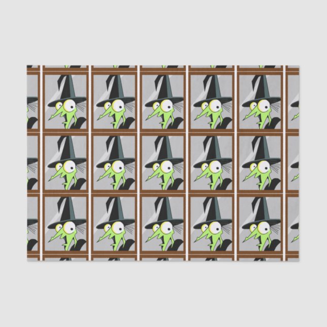 Bruxa no Papel Espelho (Frente )