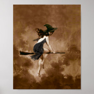 Bruxa no poster Broomstick