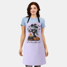Bruxa Vintage Divertida Caldeirão Abençoado Hallow