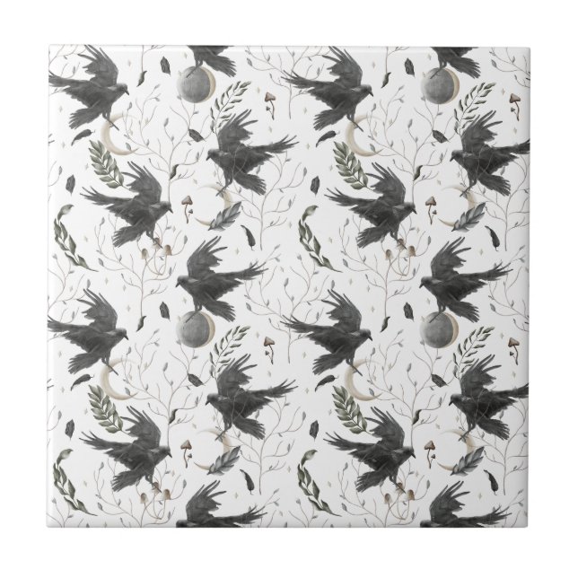 Bruxaria de Plantas Negras, Luas e Plantas Selvage (Frente)