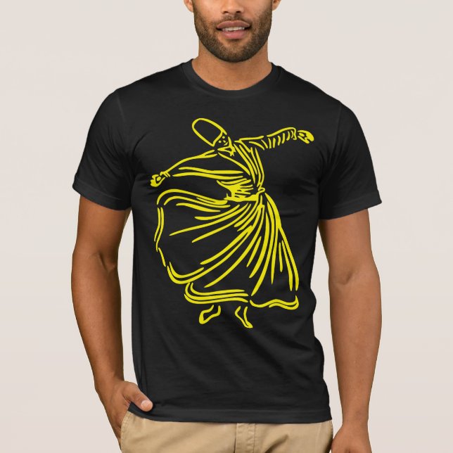 bruxaria dervishes sui camiseta tshirt darwis boi (Frente)